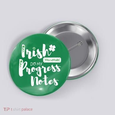 Cute Speech Therapy St. PatrickS Day Therapist Shamrock Slp Button