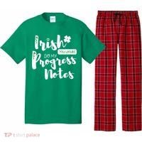 Cute Speech Therapy St. PatrickS Day Therapist Shamrock Slp Pajama Set thumb 0