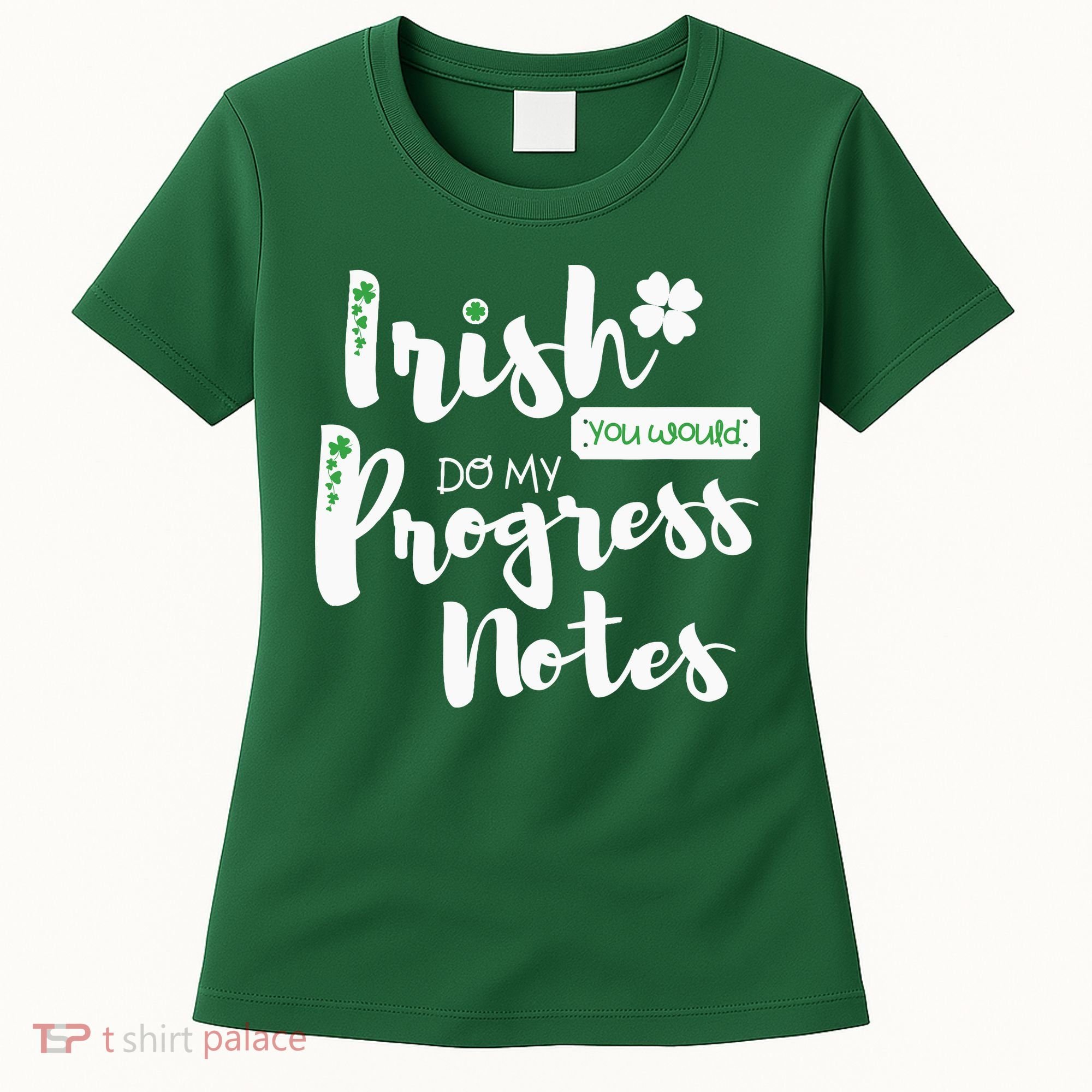 Cute Speech Therapy St. PatrickS Day Therapist Shamrock Slp Women's T-Shirt