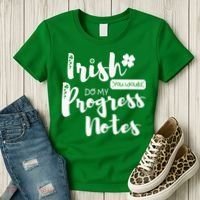 Cute Speech Therapy St. PatrickS Day Therapist Shamrock Slp Women's T-Shirt thumb 3