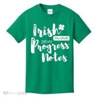 Cute Speech Therapy St. PatrickS Day Therapist Shamrock Slp Kids T-Shirt thumb 0