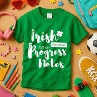Cute Speech Therapy St. PatrickS Day Therapist Shamrock Slp Kids T-Shirt thumb 3