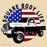 Classic Squarebody Truck 4x4 Square Body Tote Bag thumb 4