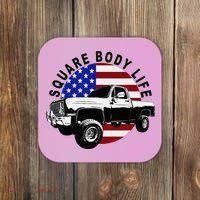 Classic Squarebody Truck 4x4 Square Body Coaster thumb 0