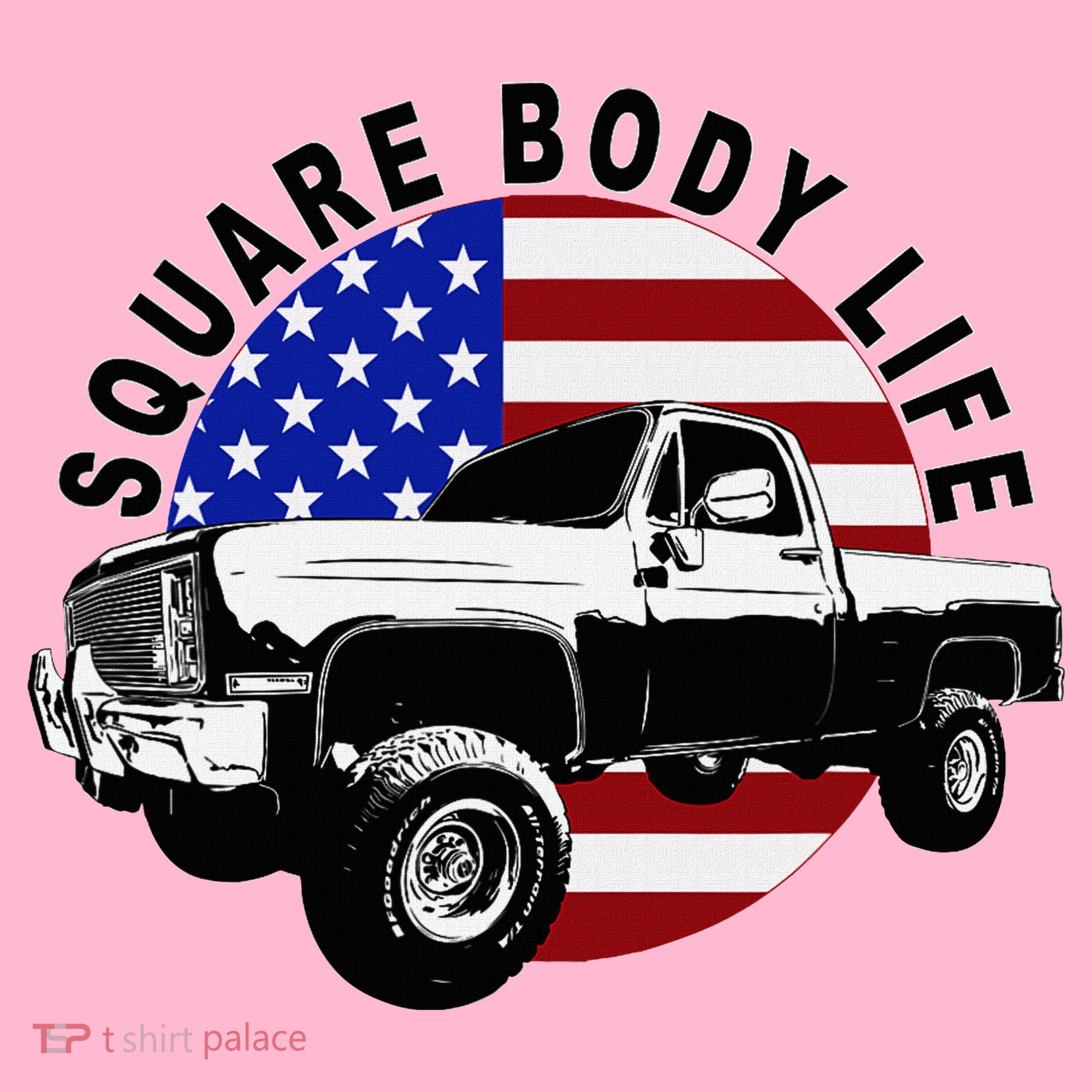 Classic Squarebody Truck 4x4 Square Body Coaster
