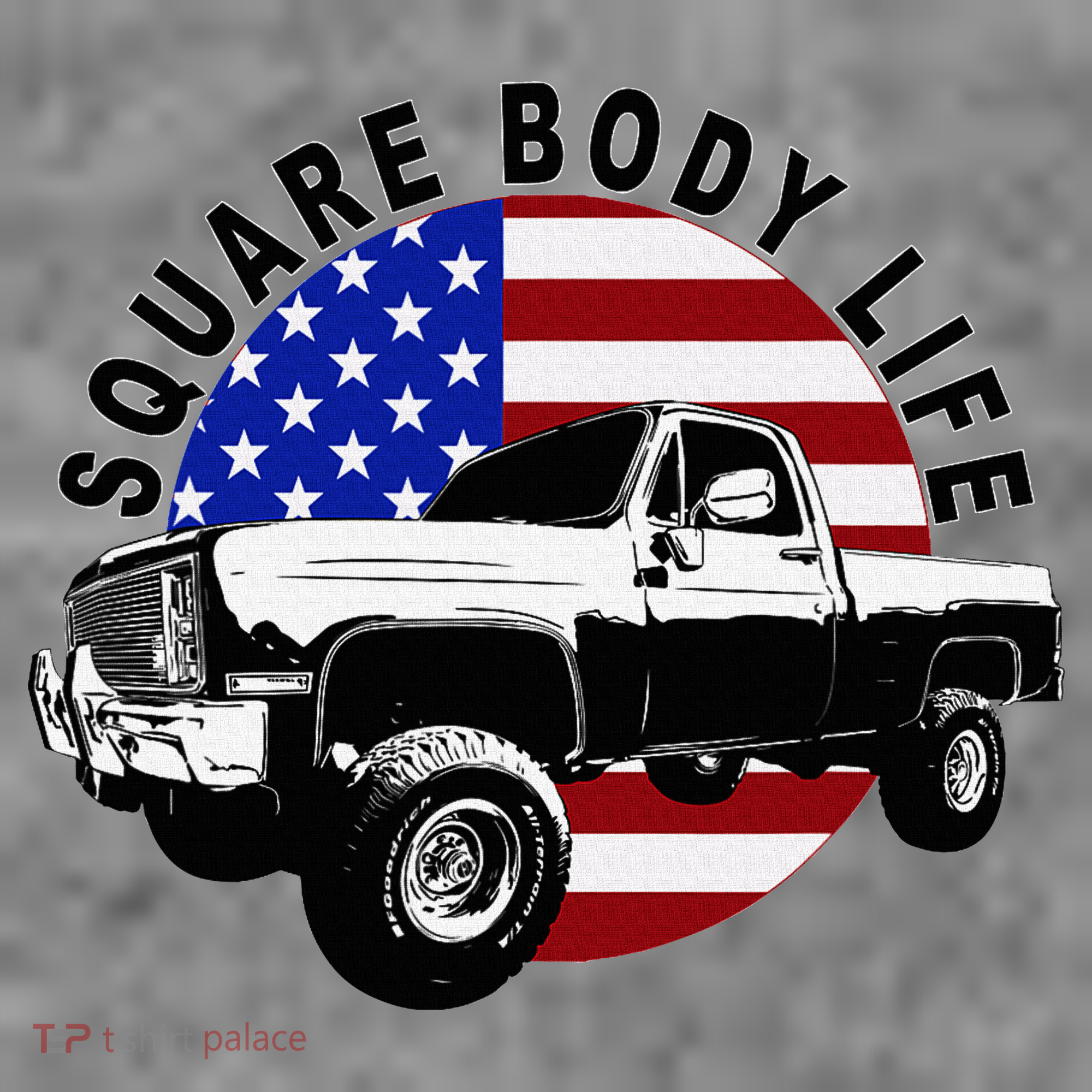 Classic Squarebody Truck 4x4 Square Body Toddler Hoodie