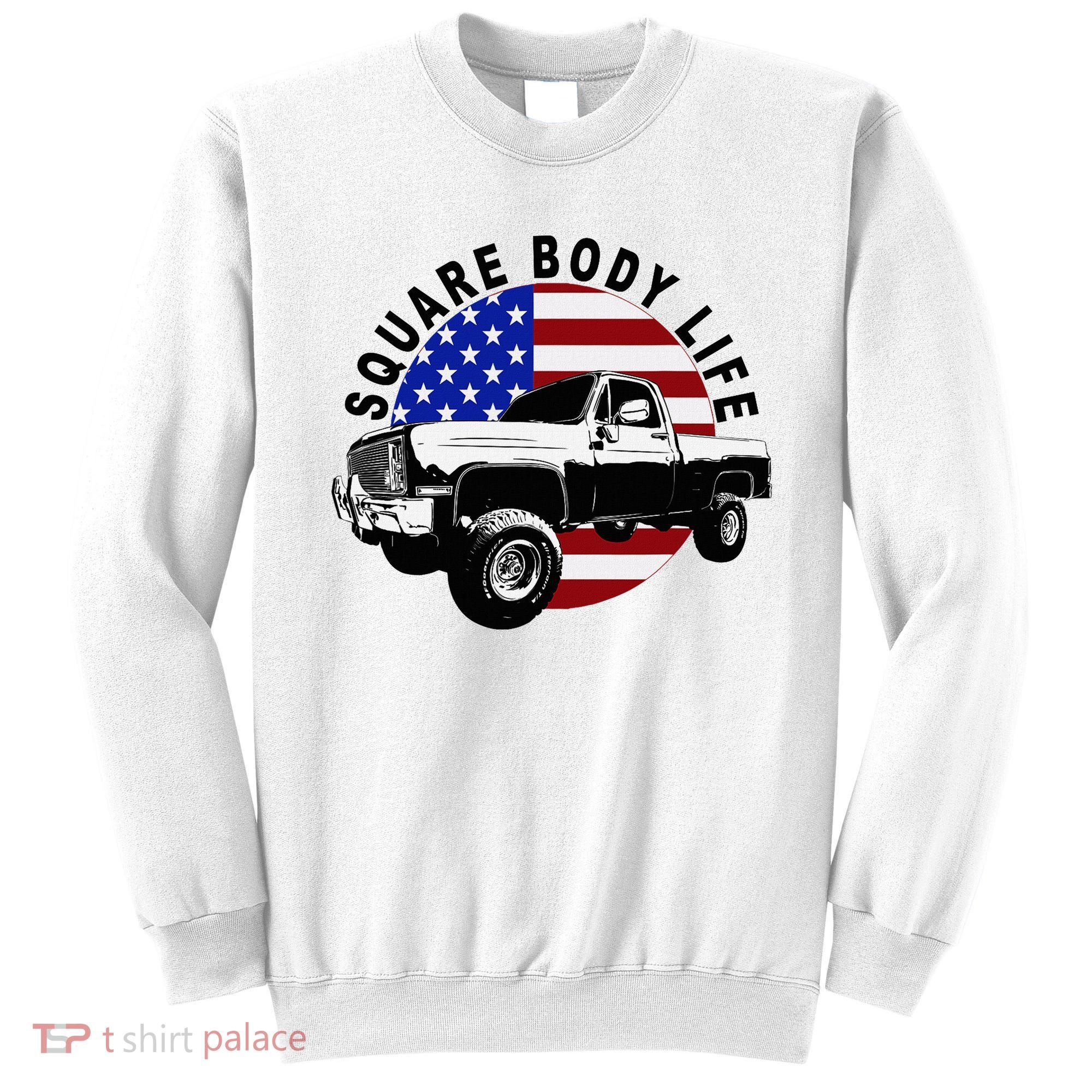 Classic Squarebody Truck 4x4 Square Body Sweatshirt