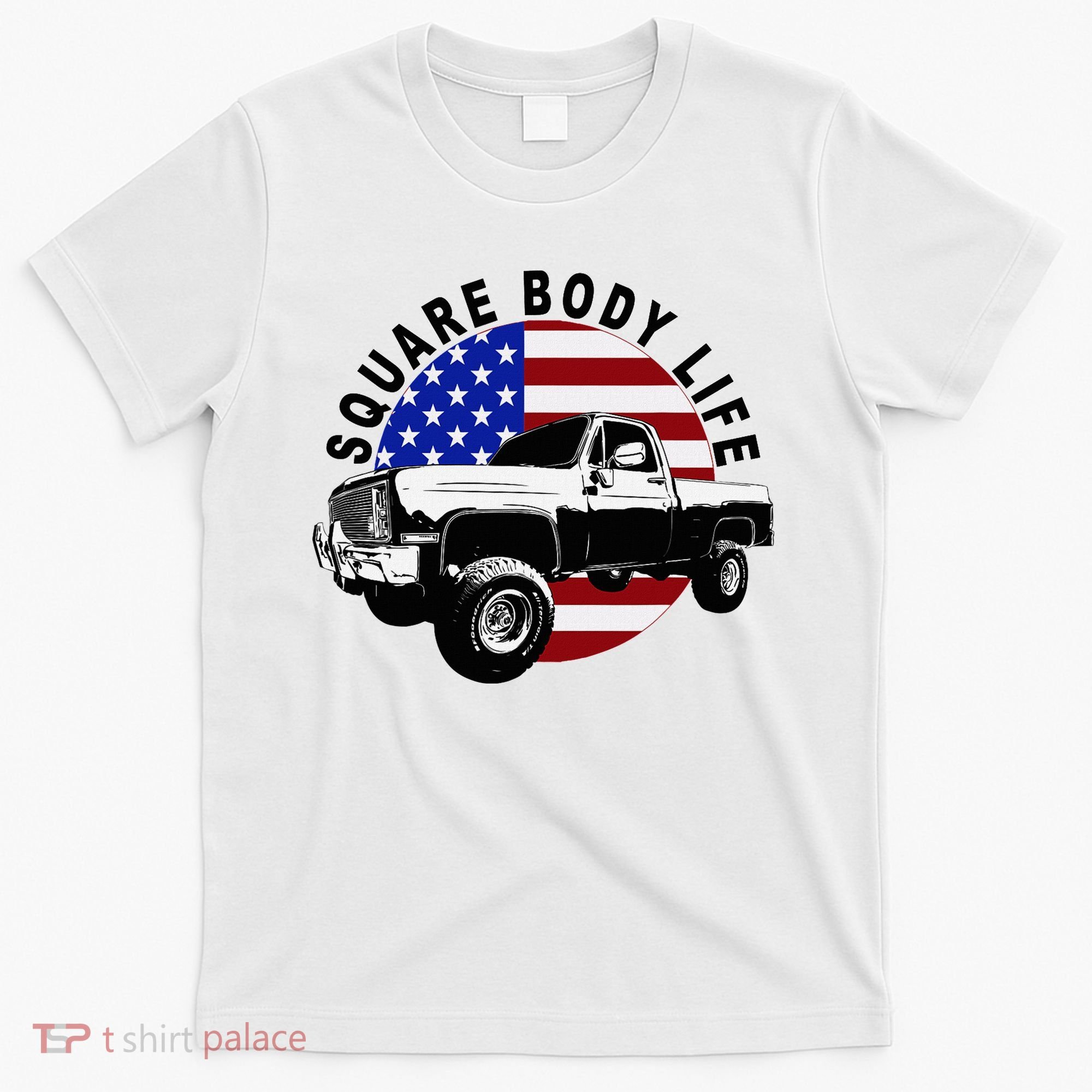 Classic Squarebody Truck 4x4 Square Body T-Shirt