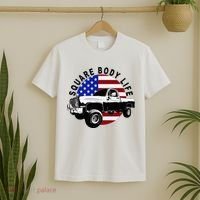 Classic Squarebody Truck 4x4 Square Body T-Shirt thumb 2
