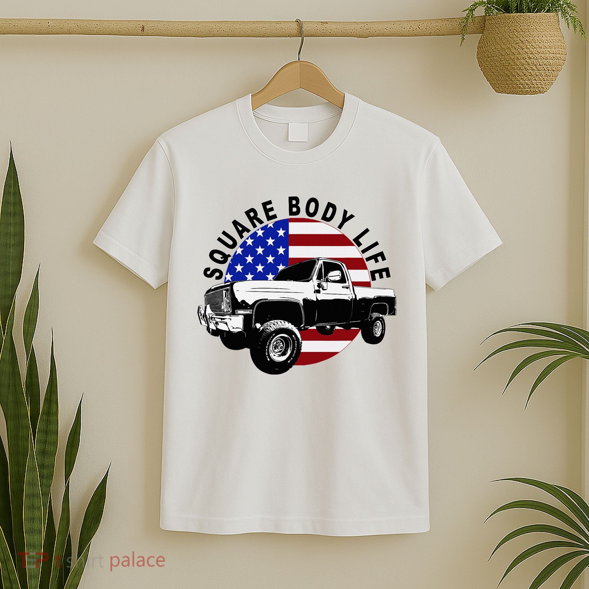 Classic Squarebody Truck 4x4 Square Body T-Shirt