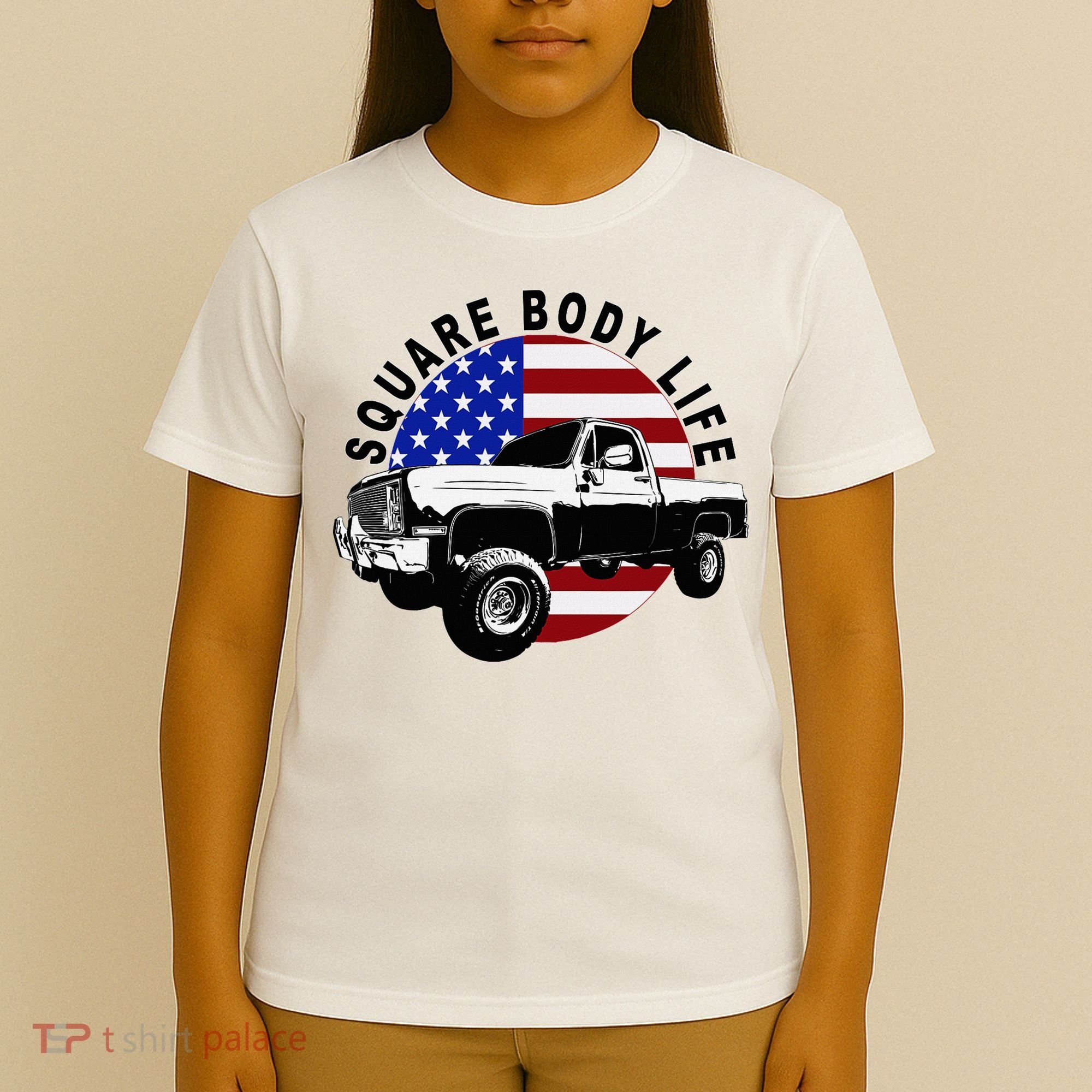 Classic Squarebody Truck 4x4 Square Body T-Shirt