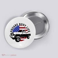 Classic Squarebody Truck 4x4 Square Body Button thumb 0