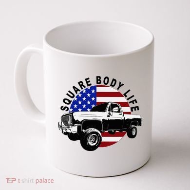 Classic Squarebody Truck 4x4 Square Body Coffee Mug