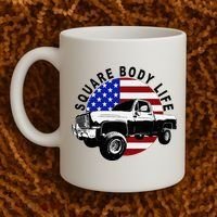 Classic Squarebody Truck 4x4 Square Body Coffee Mug thumb 2