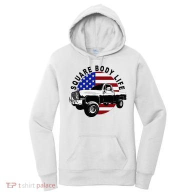 Classic Squarebody Truck 4x4 Square Body Women's Hoodie
