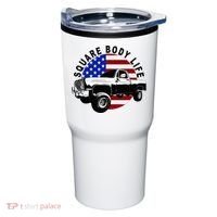 Classic Squarebody Truck 4x4 Square Body Tumbler thumb 0