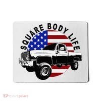 Classic Squarebody Truck 4x4 Square Body Mousepad thumb 0