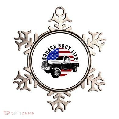 Classic Squarebody Truck 4x4 Square Body Ornament