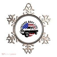 Classic Squarebody Truck 4x4 Square Body Ornament thumb 0