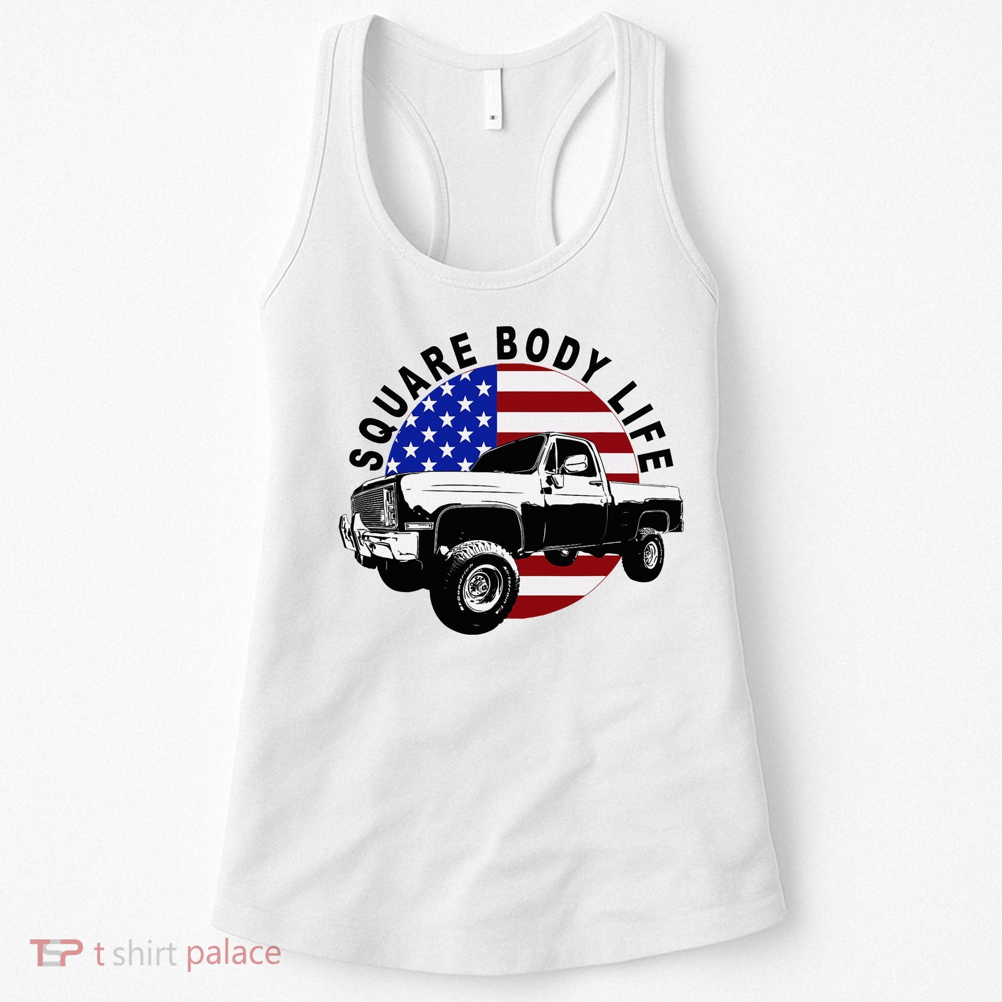 Classic Squarebody Truck 4x4 Square Body Women's Tank Top