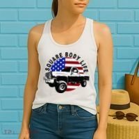 Classic Squarebody Truck 4x4 Square Body Women's Tank Top thumb 2
