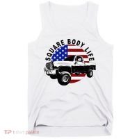 Classic Squarebody Truck 4x4 Square Body Tank Top thumb 0