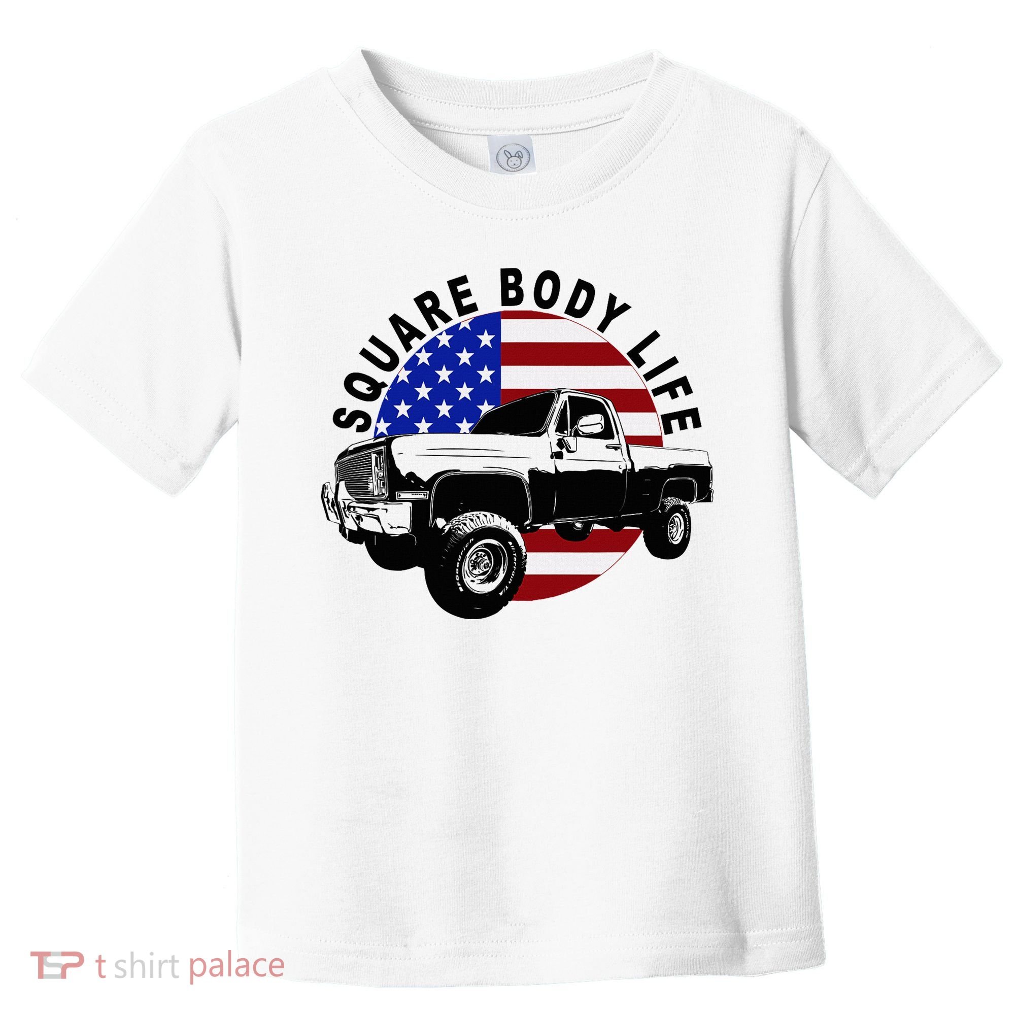 Classic Squarebody Truck 4x4 Square Body Toddler T-Shirt