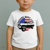 Classic Squarebody Truck 4x4 Square Body Toddler T-Shirt thumb 2