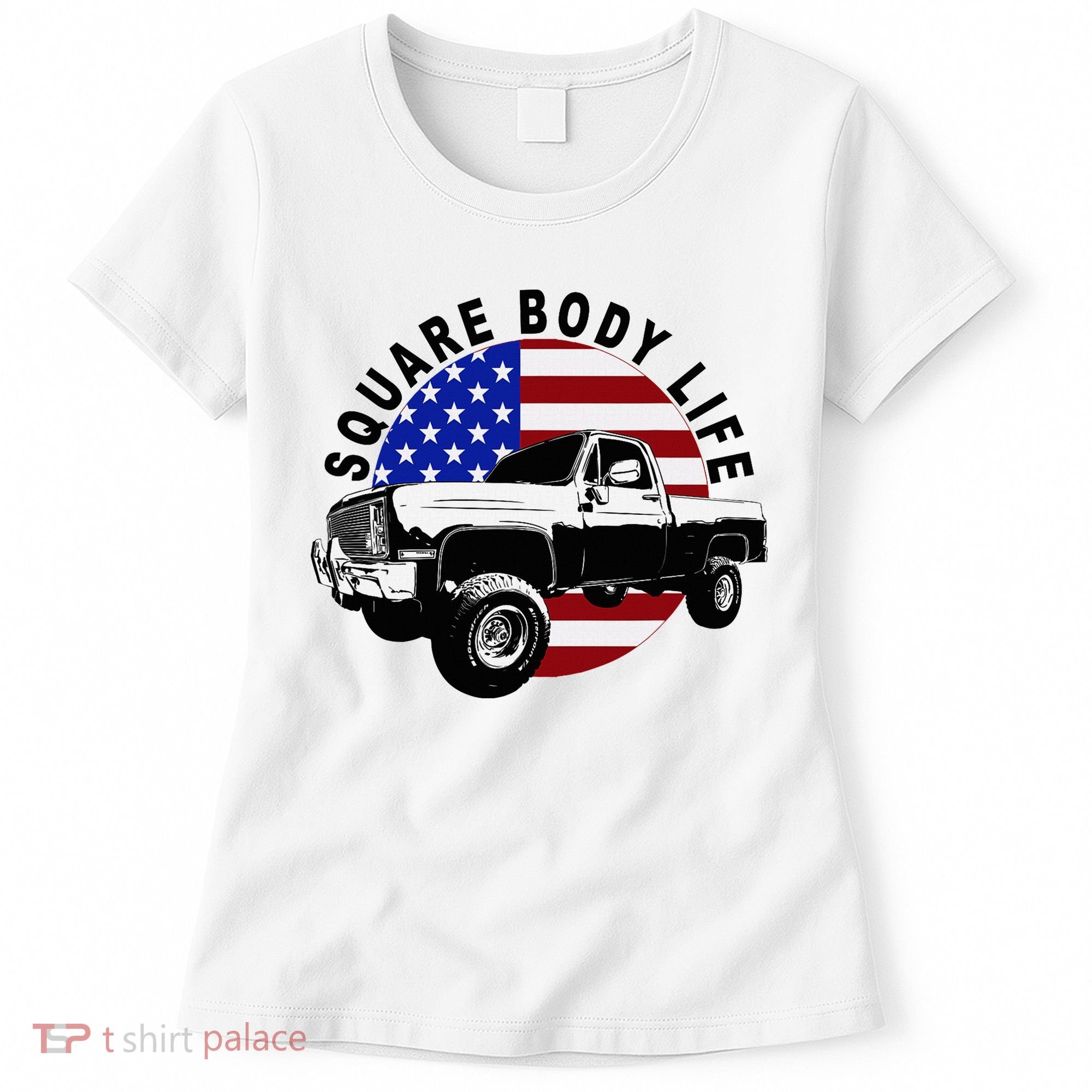 Classic Squarebody Truck 4x4 Square Body Women's T-Shirt
