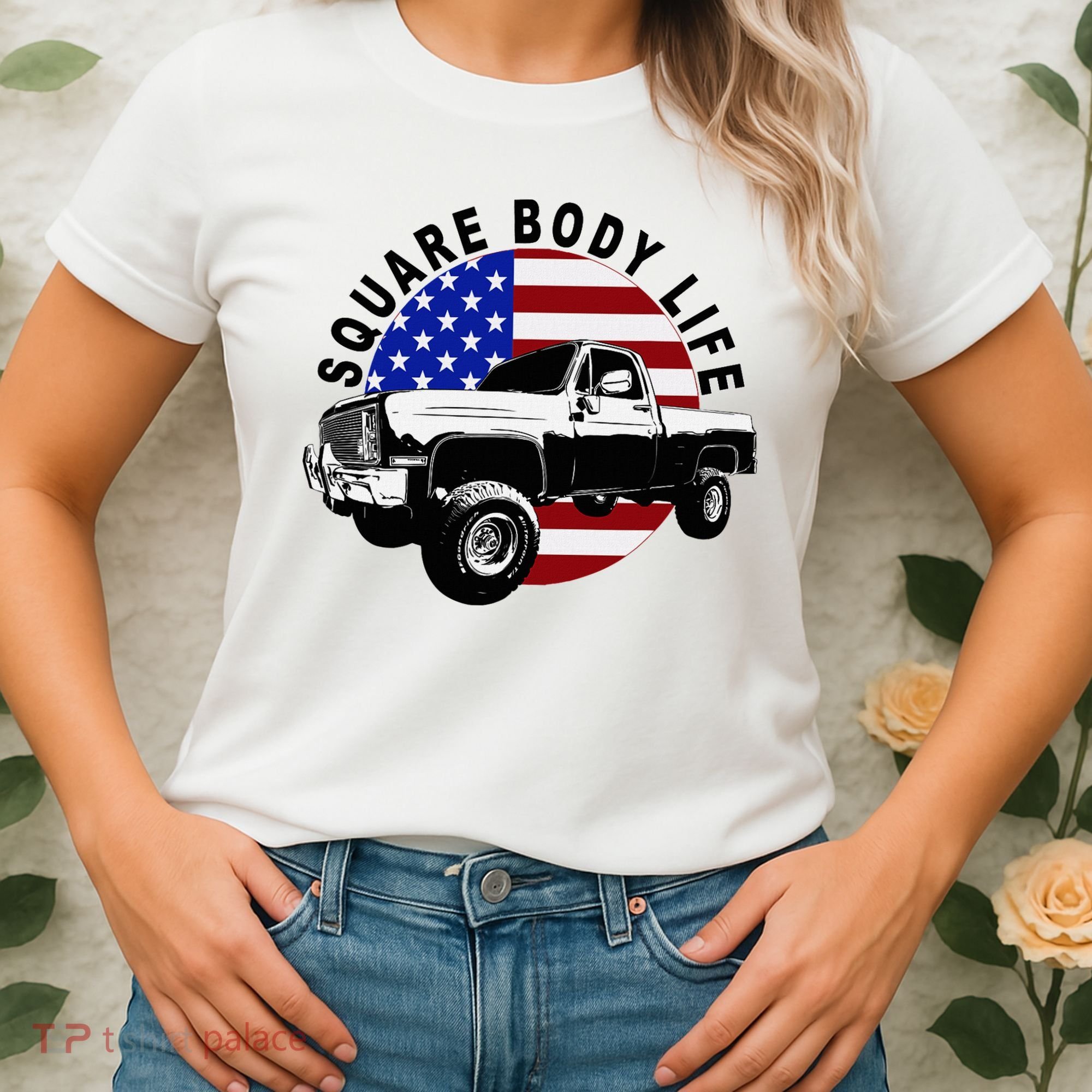 Classic Squarebody Truck 4x4 Square Body Women's T-Shirt