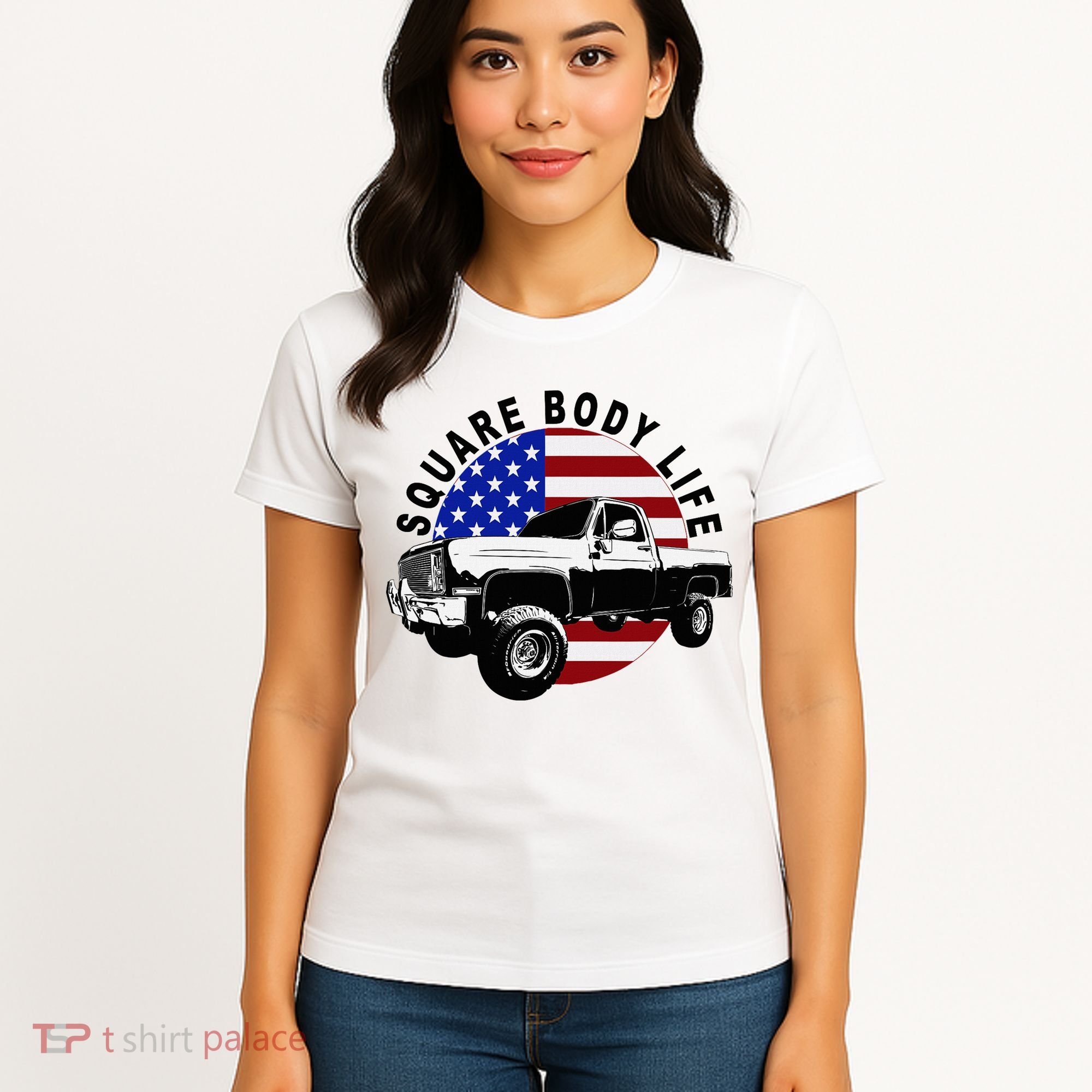 Classic Squarebody Truck 4x4 Square Body Women's T-Shirt
