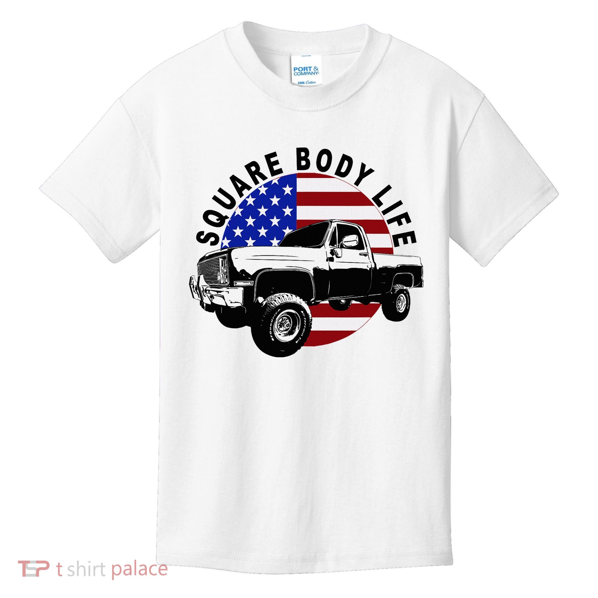 Classic Squarebody Truck 4x4 Square Body Kids T-Shirt