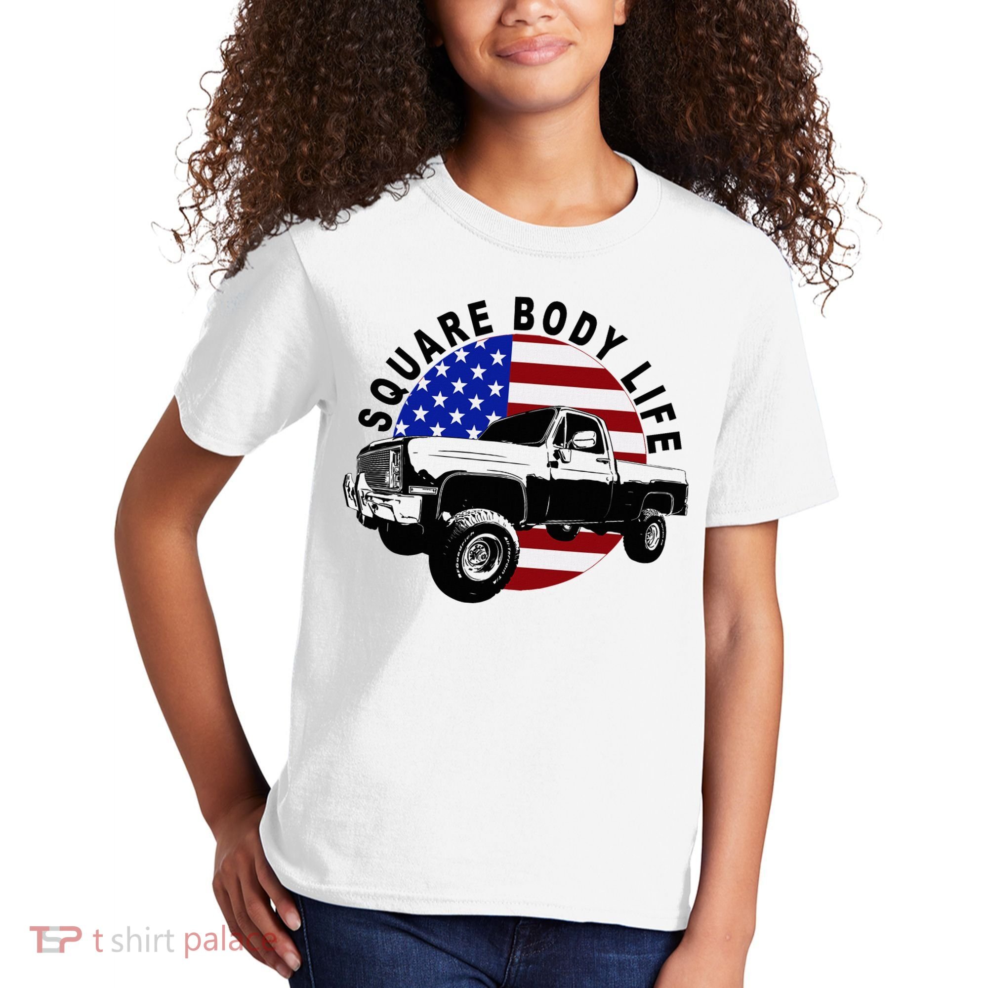 Classic Squarebody Truck 4x4 Square Body Kids T-Shirt