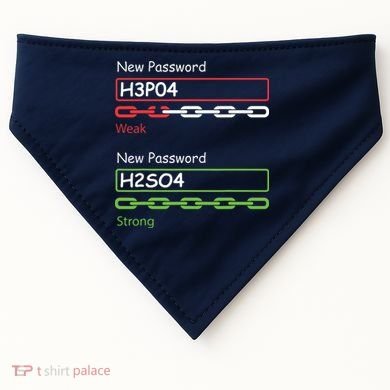 Chemist Science Teacher Student Chemistry USA-Made Doggie Bandana