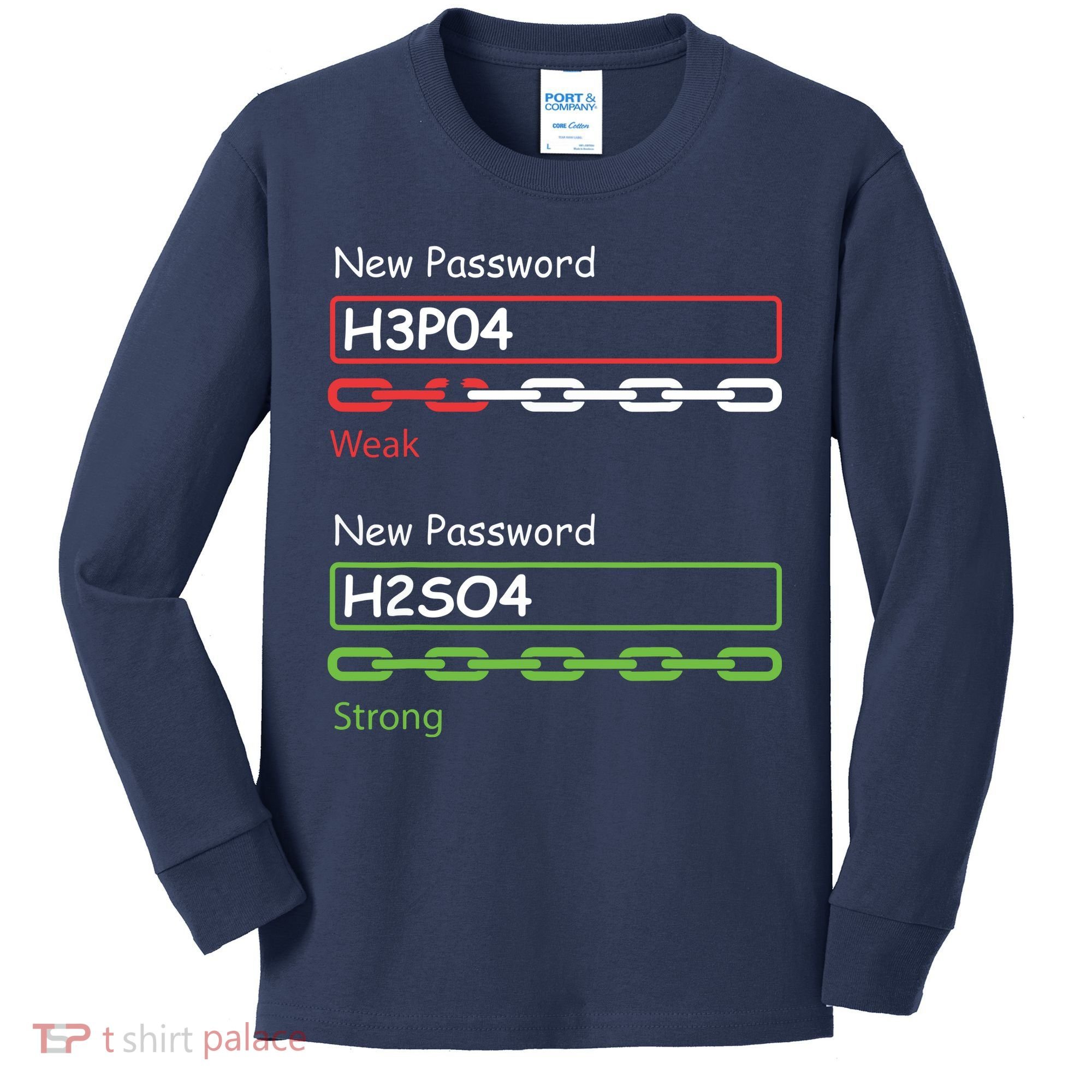 Chemist Science Teacher Student Chemistry Kids Long Sleeve Shirt