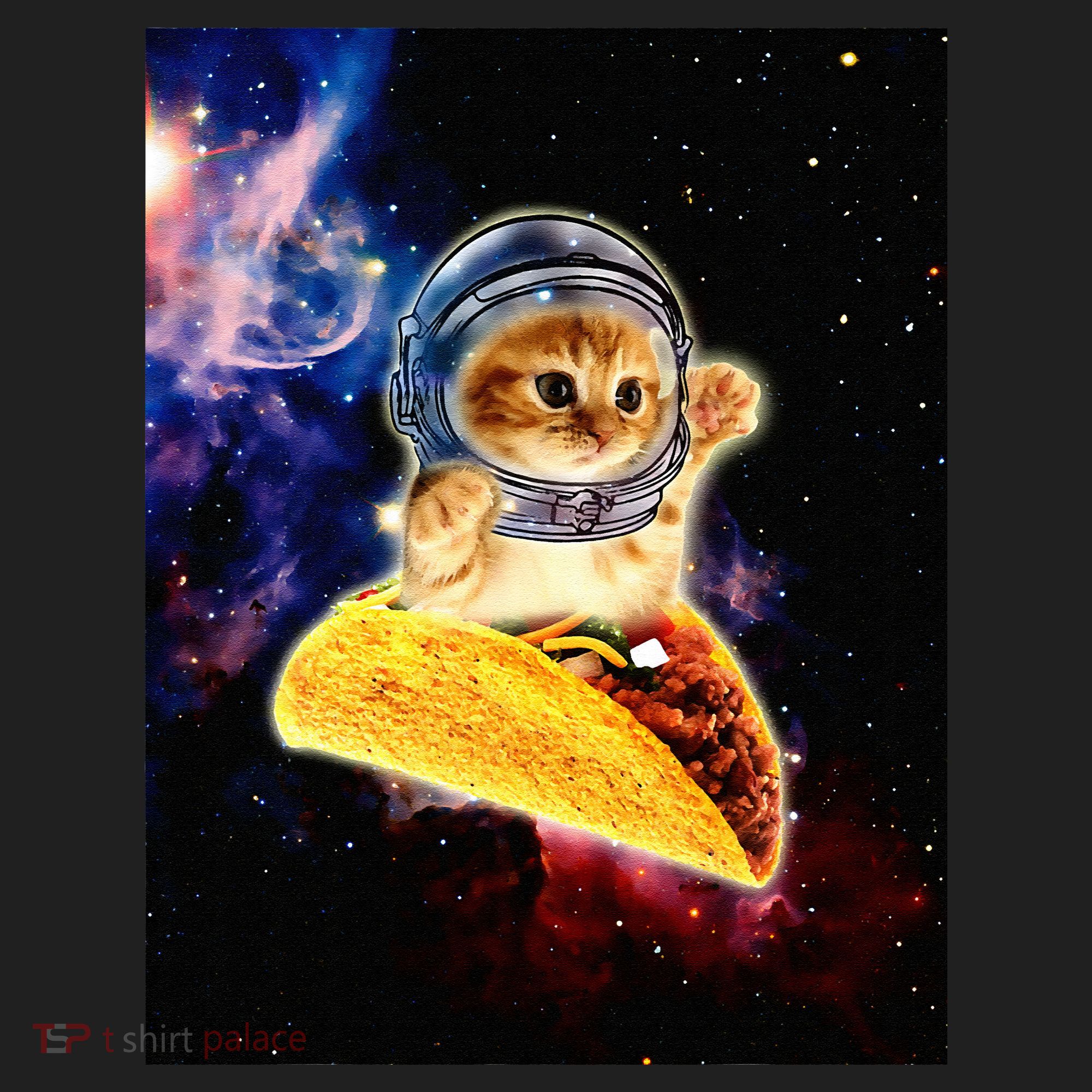 Crazy Space Taco Cat Funny V2 Women's Sweatshirt