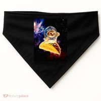 Crazy Space Taco Cat Funny V2 USA-Made Doggie Bandana thumb 0