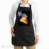 Crazy Space Taco Cat Funny V2 Apron thumb 2