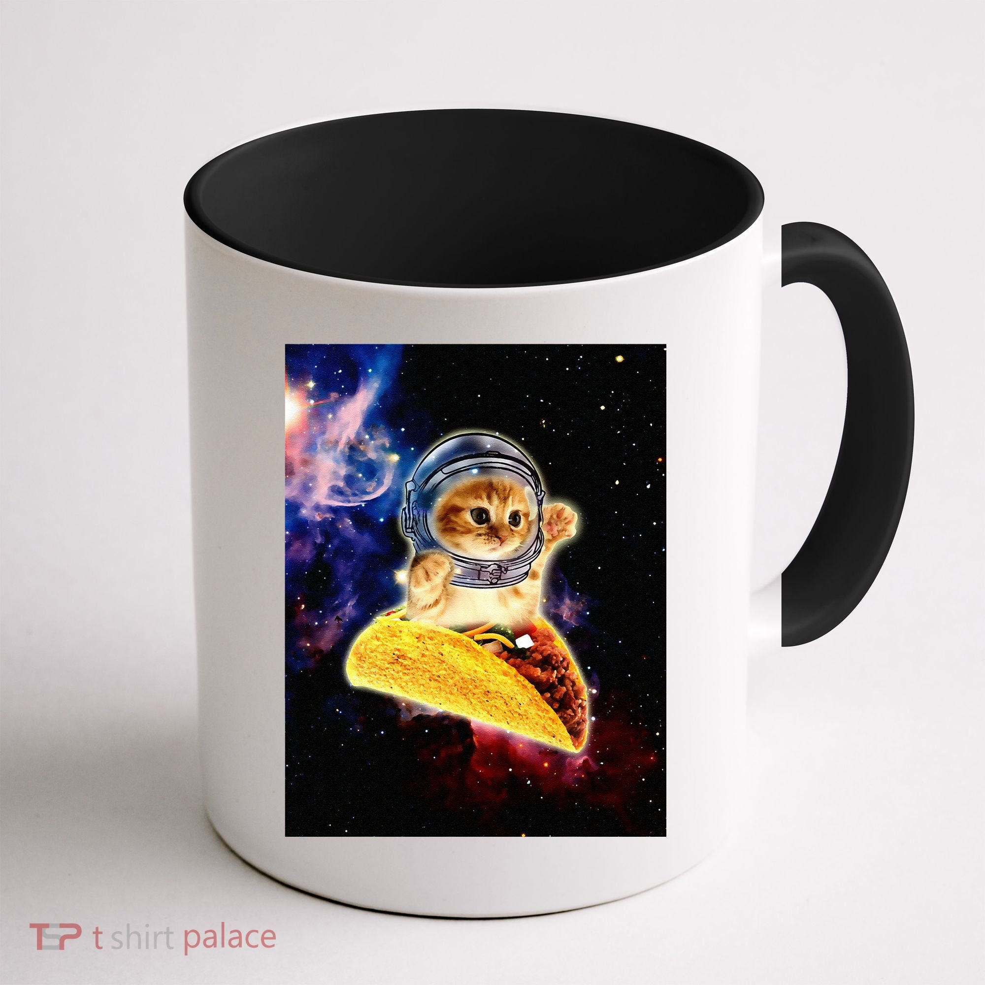 Crazy Space Taco Cat Funny V2 Coffee Mug