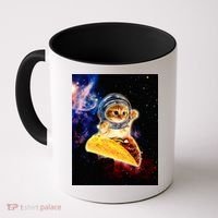 Crazy Space Taco Cat Funny V2 Coffee Mug thumb 0