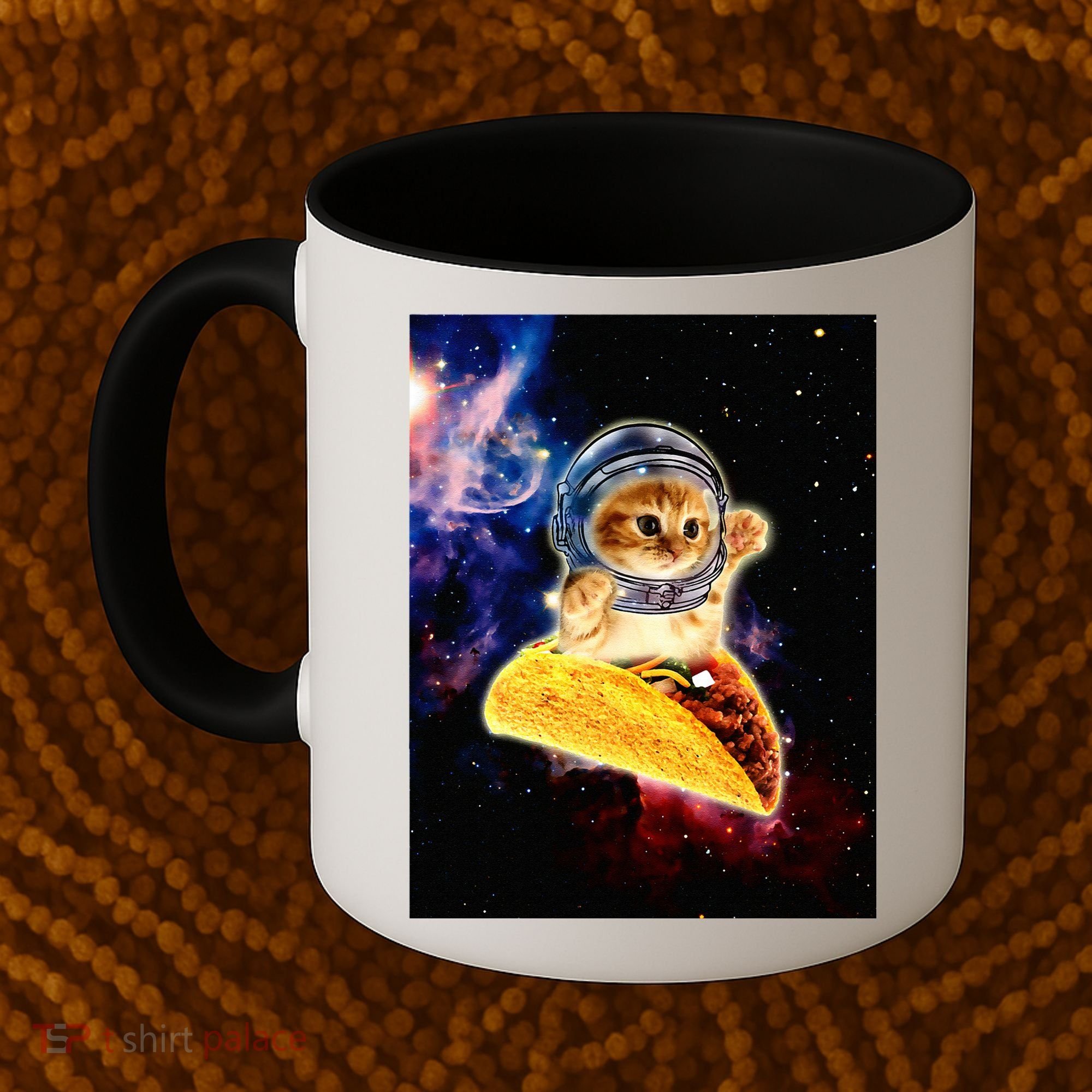 Crazy Space Taco Cat Funny V2 Coffee Mug
