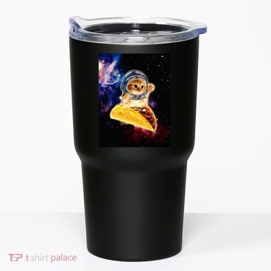 Crazy Space Taco Cat Funny V2 Tumbler