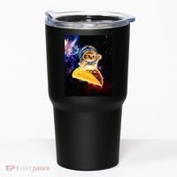 Crazy Space Taco Cat Funny V2 Tumbler thumb 0