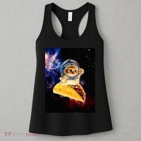 Crazy Space Taco Cat Funny V2 Women's Tank Top thumb 3