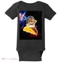 Crazy Space Taco Cat Funny V2 Baby Bodysuit thumb 0