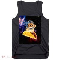 Crazy Space Taco Cat Funny V2 Tank Top thumb 0