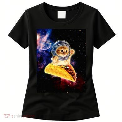 Crazy Space Taco Cat Funny V2 Women's T-Shirt