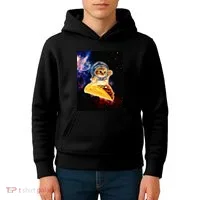 Crazy Space Taco Cat Funny V2 Kids Hoodie thumb 4