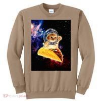 Crazy Space Taco Cat Funny V2 Sweatshirt thumb 0