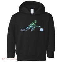 Curling Stone T For Curler Curling Player Boy Curling Toddler Hoodie thumb 0